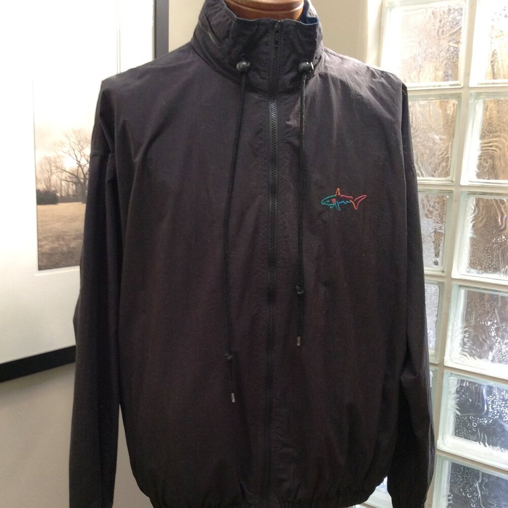 Men's Windbreaker GREG NORMAN Zip Golf Jacket Wind & Rain Size XL